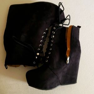 Wedge Booties